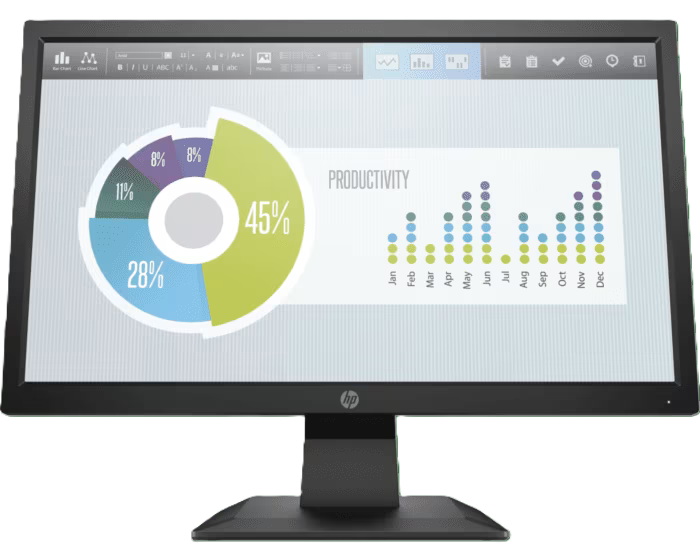 Monitor HP P204v de 19,5"