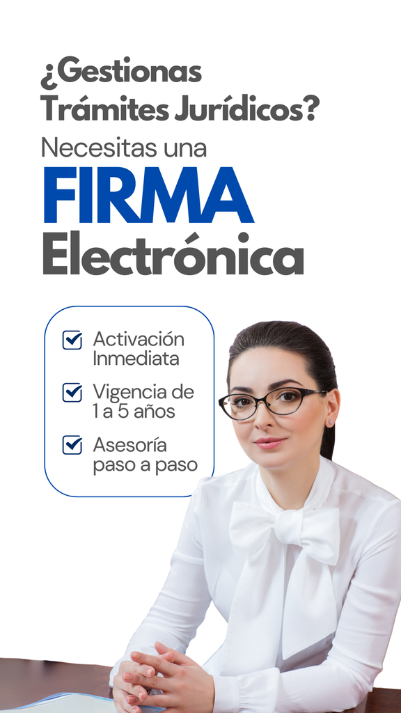 Firma Electrónica Personal (5 Años) 
