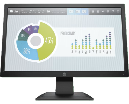 [5RD66AA#ABM] Monitor HP P204v de 19,5"
