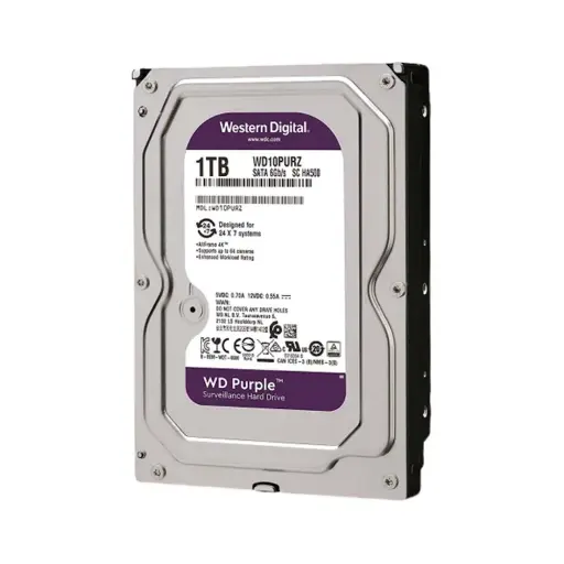 [HDDWDIWD10PURZ] Disco Duro Wester Digital 1TB 3.5P.CCTV